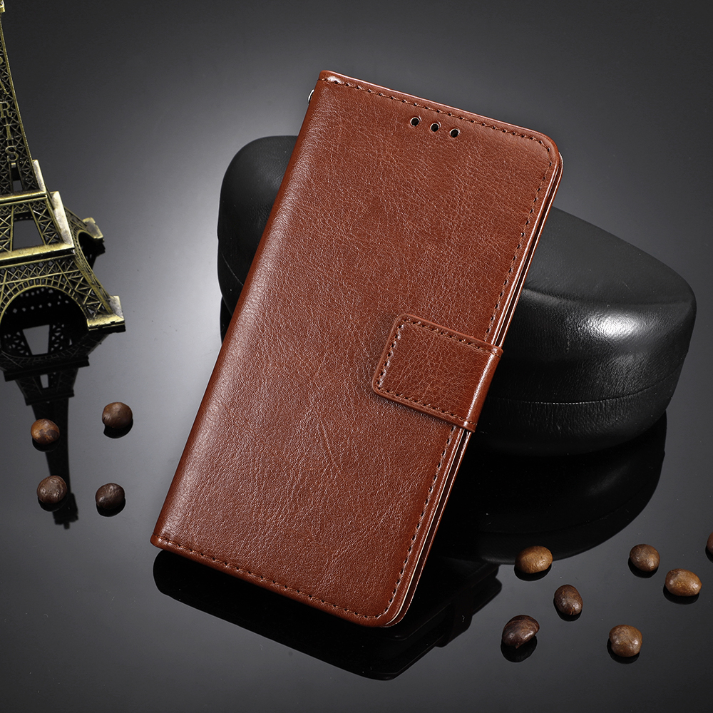  Nothing Phone 3a Lite Fodral Crazy Horse Läder Brun