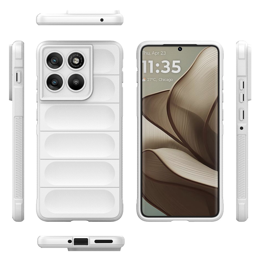  Motorola Edge 70 Skal Magic Shield Vit