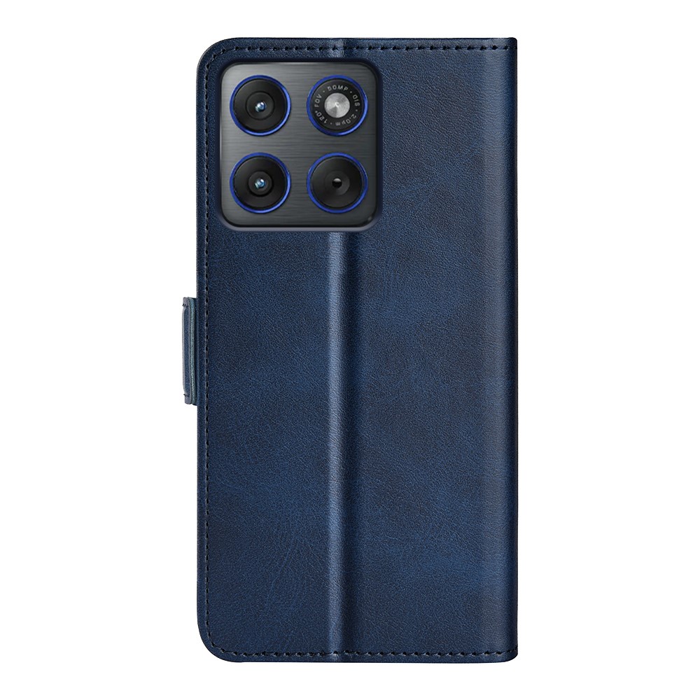  Motorola Edge 70 Fodral Läder Blå