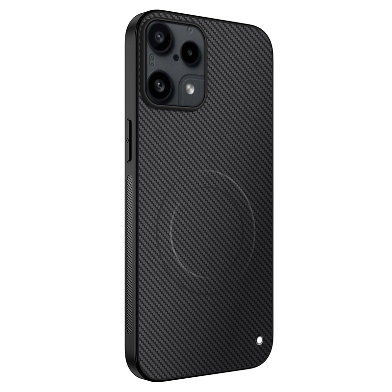 WANLONFENG WANLONFENG Nothing Phone 3a Lite Skal MagSafe Kolfiber Textur