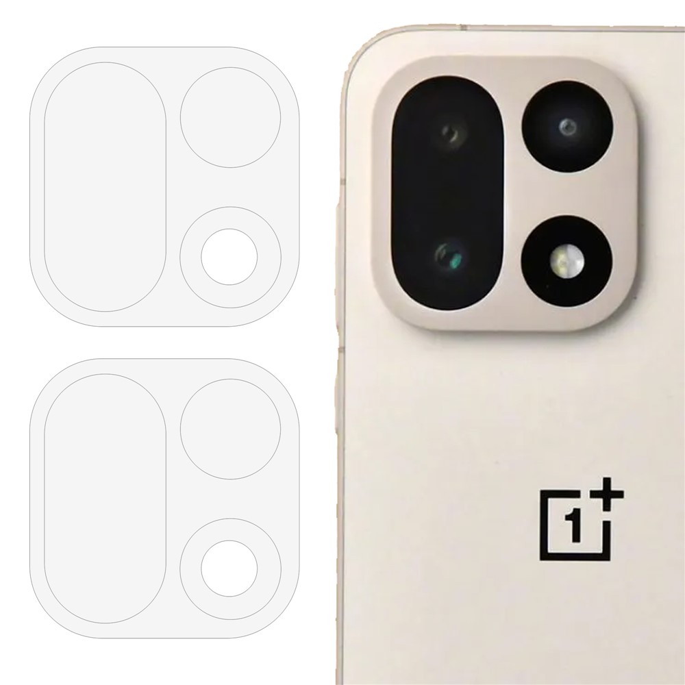  OnePlus 15 2-PACK Linsskydd Härdat Glas Transparent