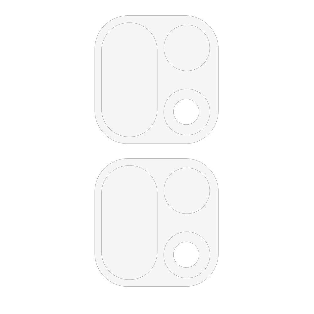  OnePlus 15 2-PACK Linsskydd Härdat Glas Transparent