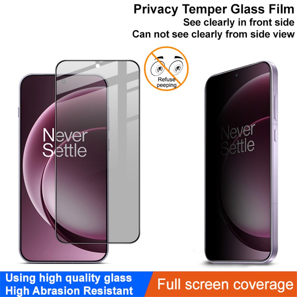 IMAK IMAK OnePlus 15 Skärmskydd Heltäckande Härdat Glas Privacy