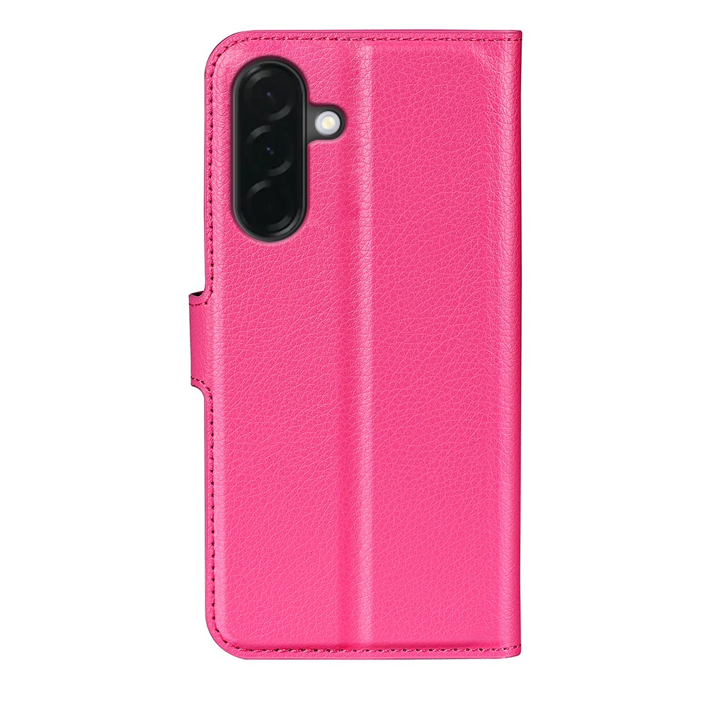  Samsung Galaxy A37 5G Fodral Litchi Läder Rosa