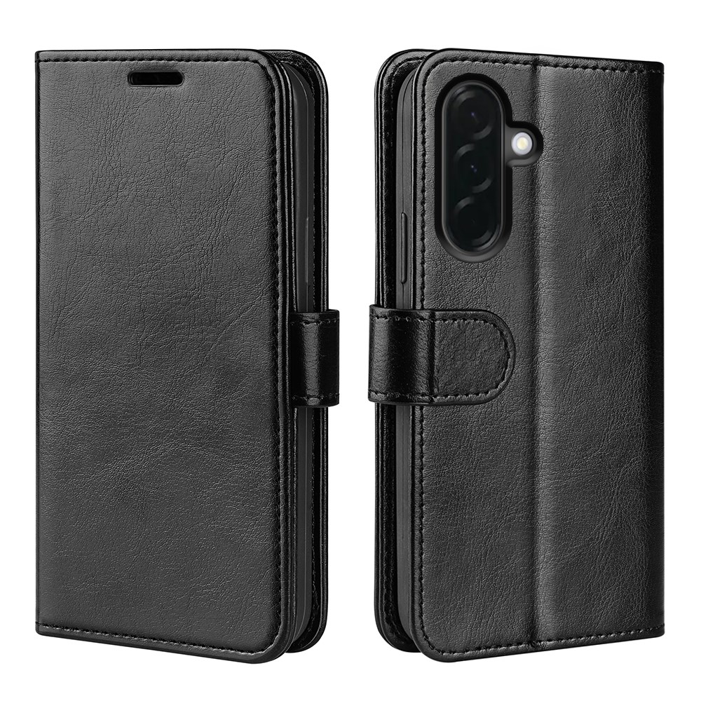  Samsung Galaxy A37 5G Fodral Crazy Horse Läder Svart