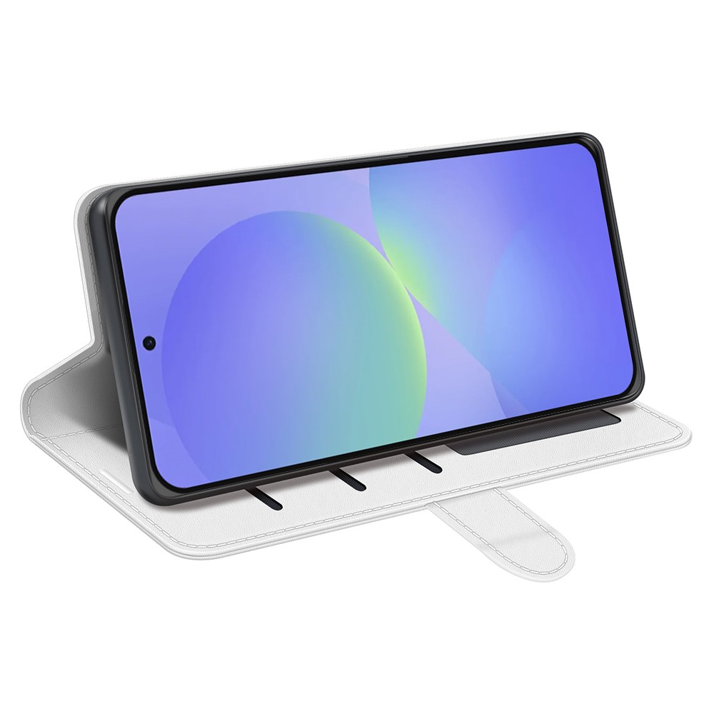  Samsung Galaxy A37 5G Fodral Crazy Horse Läder Vit