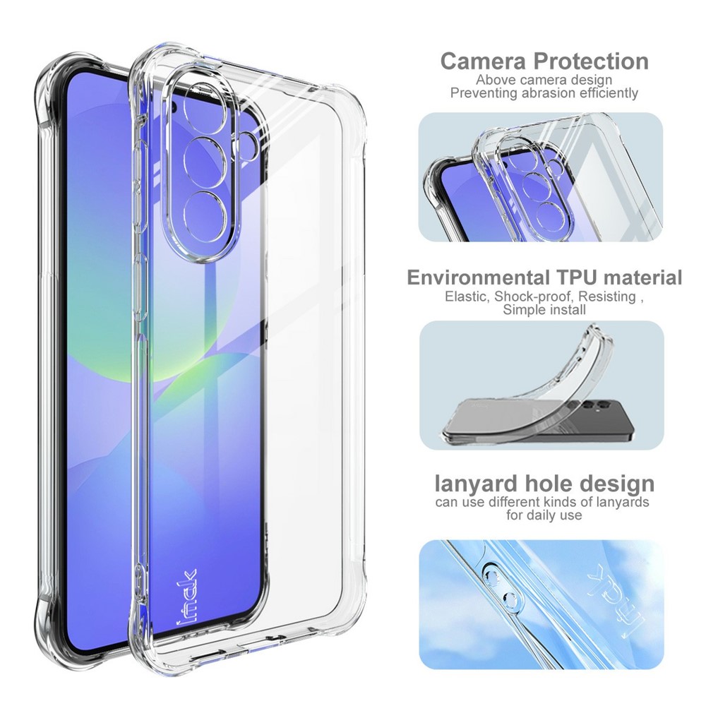 IMAK IMAK Samsung Galaxy A57 5G Skal TPU AirBag Shockproof