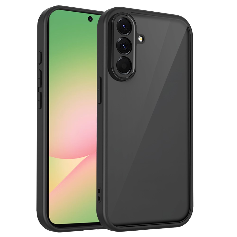  Samsung Galaxy A37 5G Skal Hybrid Transparent / Svart