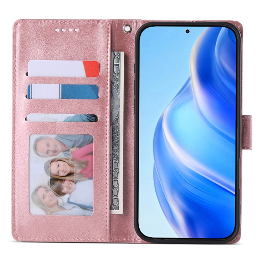  Samsung Galaxy A37 5G Fodral Läder Roséguld