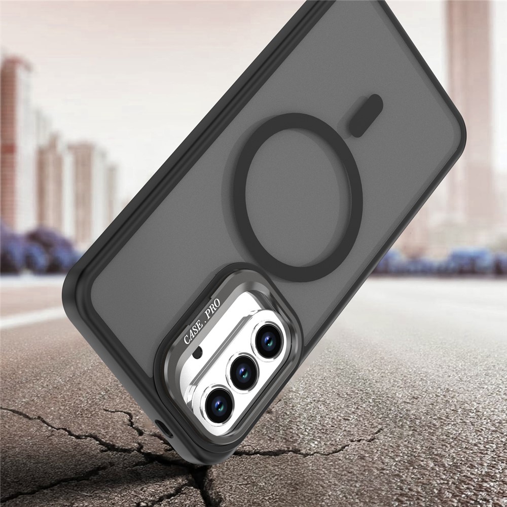  Samsung Galaxy A37 5G Skal MagSafe Kickstand Svart