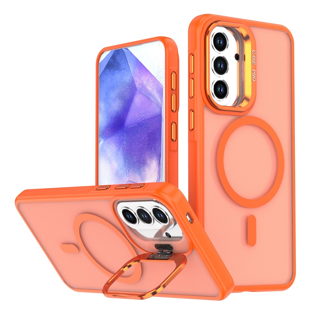  Samsung Galaxy A57 5G Skal MagSafe Kickstand Orange