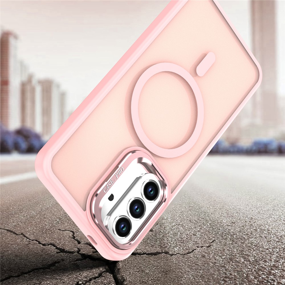  Samsung Galaxy A57 5G Skal MagSafe Kickstand Rosa