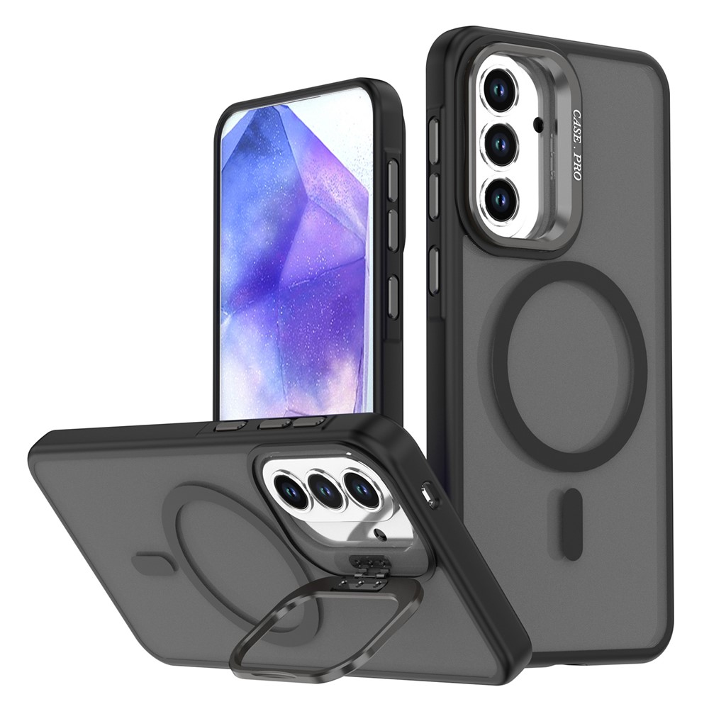  Samsung Galaxy A57 5G Skal MagSafe Kickstand Svart
