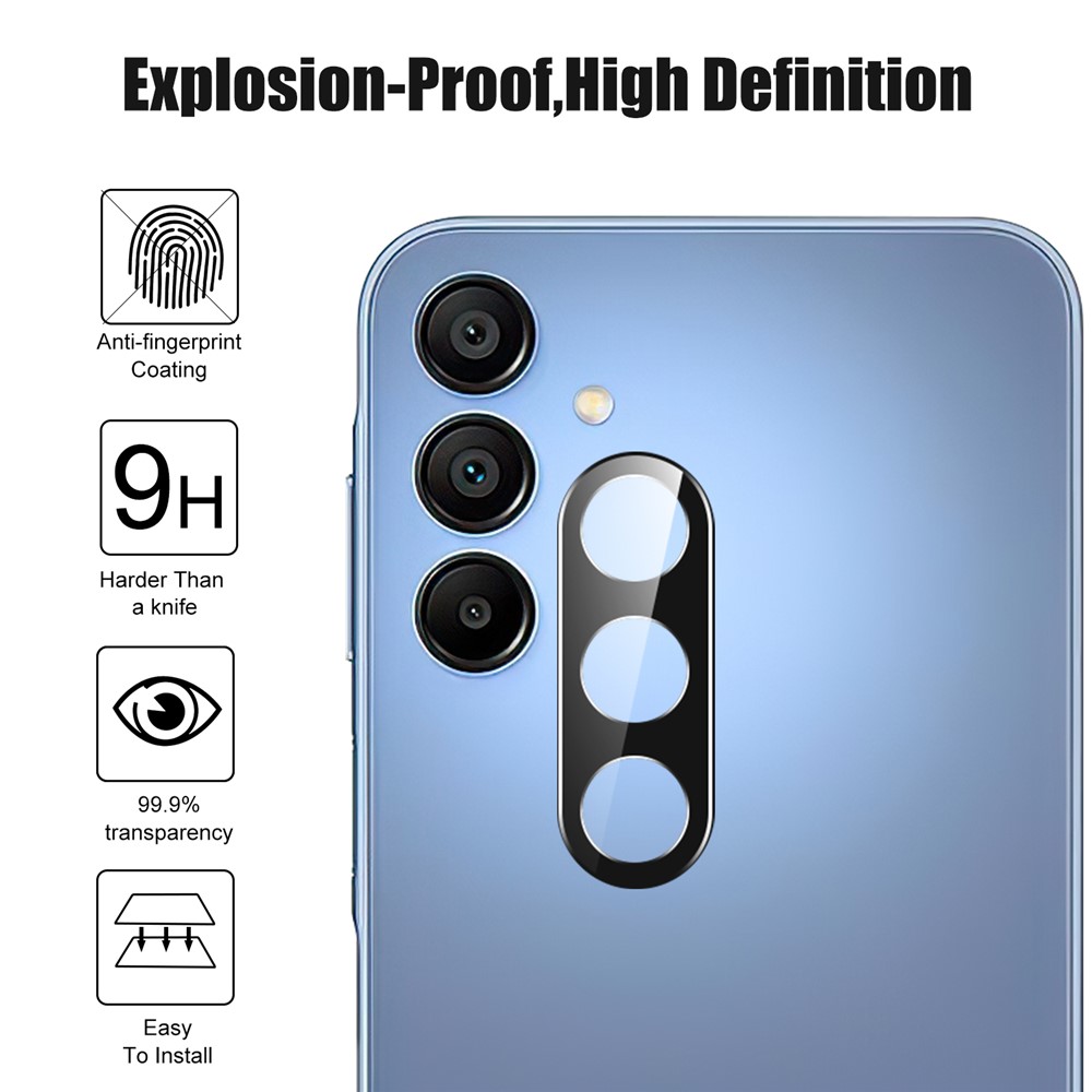 Samsung Galaxy A57 5G Linsskydd Härdat Glas Svart