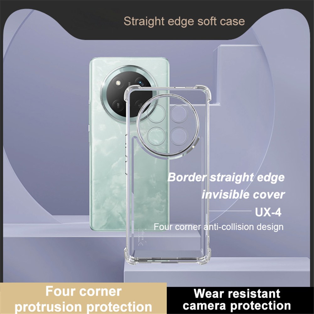 IMAK IMAK Honor Magic7 Lite Skal Shockproof TPU Transparent