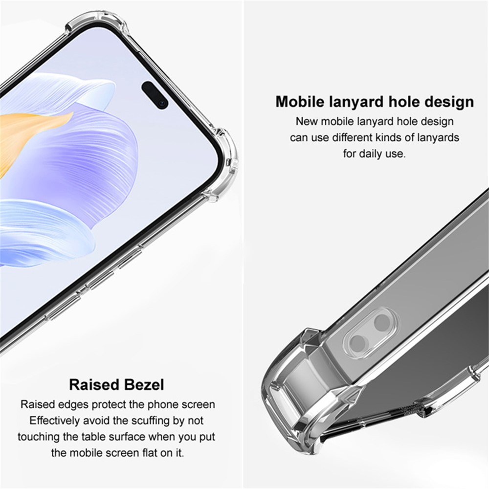 IMAK IMAK Honor Magic7 Lite Skal Shockproof TPU Transparent