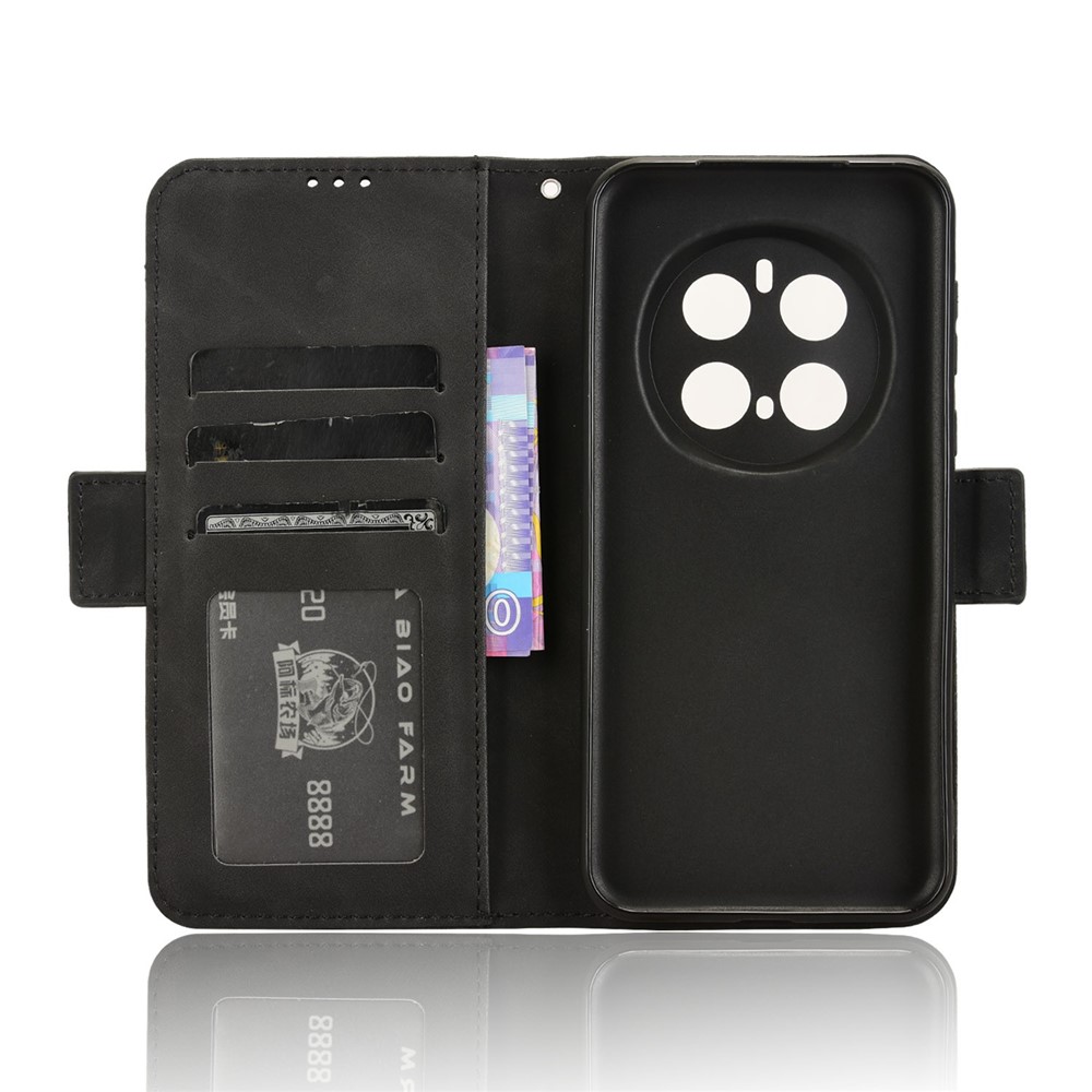  Honor Magic7 Pro Fodral Med Avtagbart Kortfodral Svart