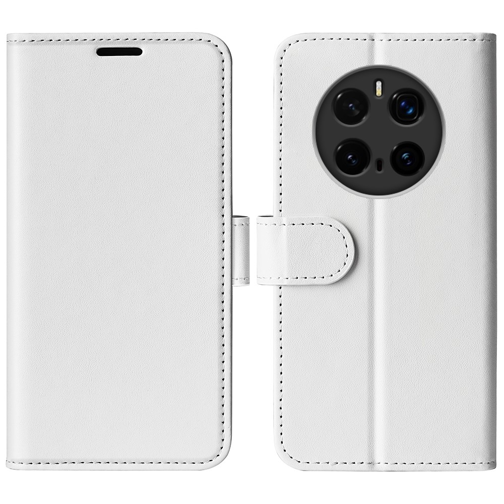  Honor Magic7 Pro Fodral Crazy Horse Läder Vit