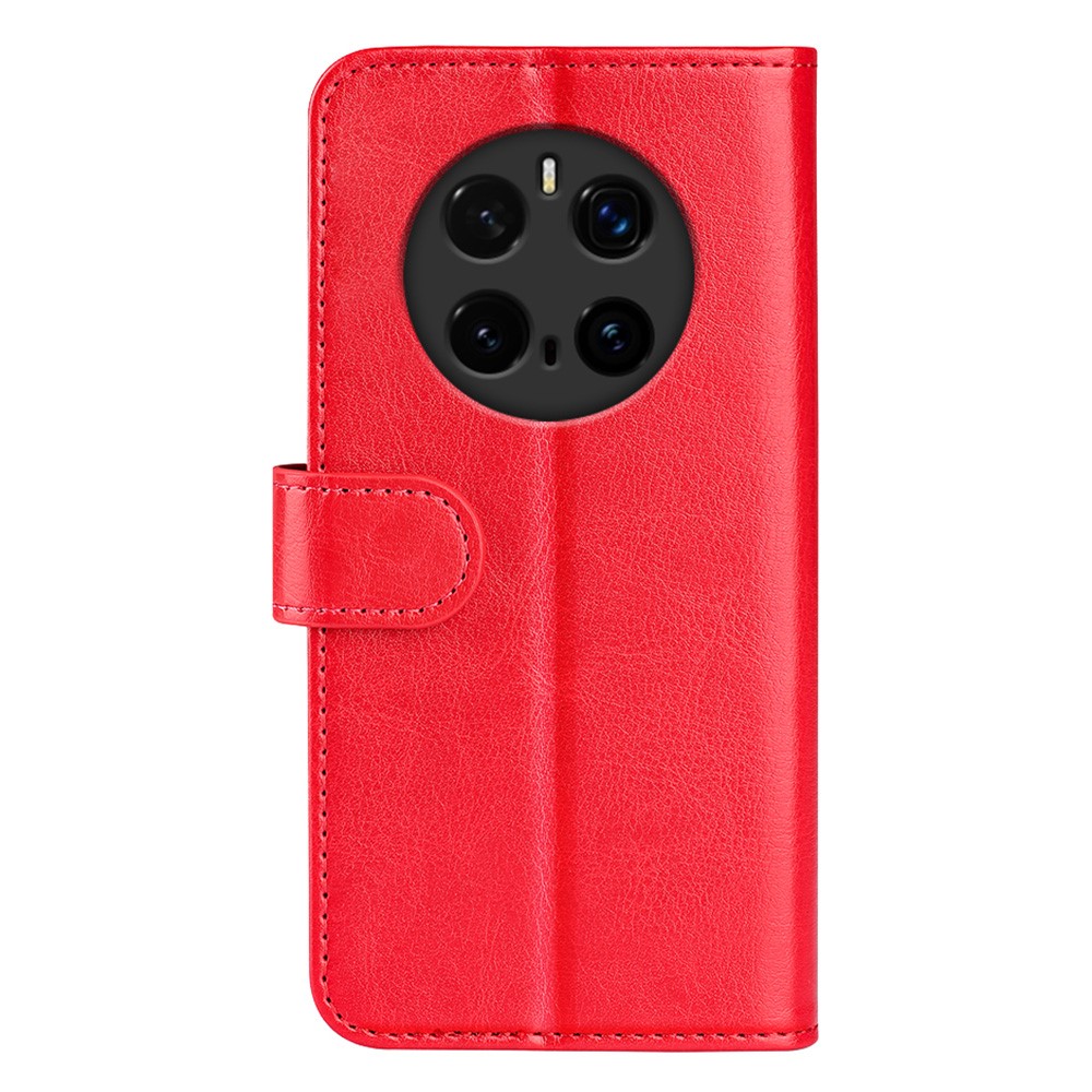 Honor Magic7 Pro Fodral Crazy Horse Läder Röd