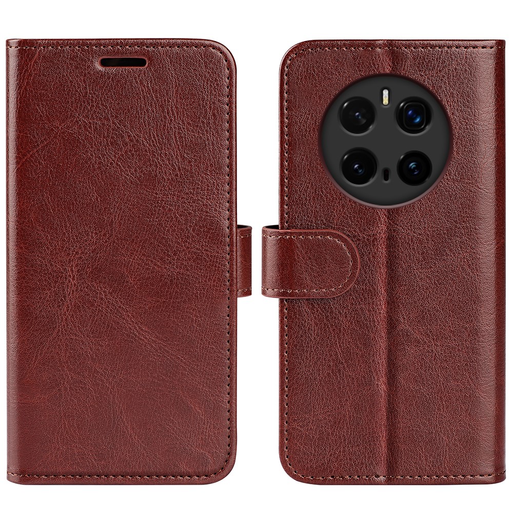  Honor Magic7 Pro Fodral Crazy Horse Läder Brun
