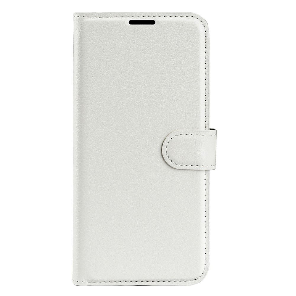  Honor Magic7 Lite Fodral Litchi Läder Vit