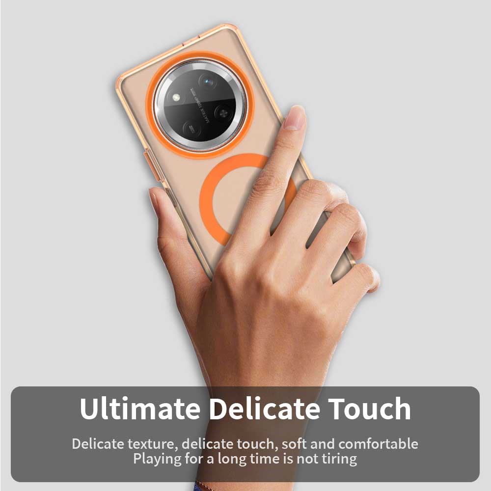  Honor Magic7 Lite Skal MagSafe Hybrid Orange