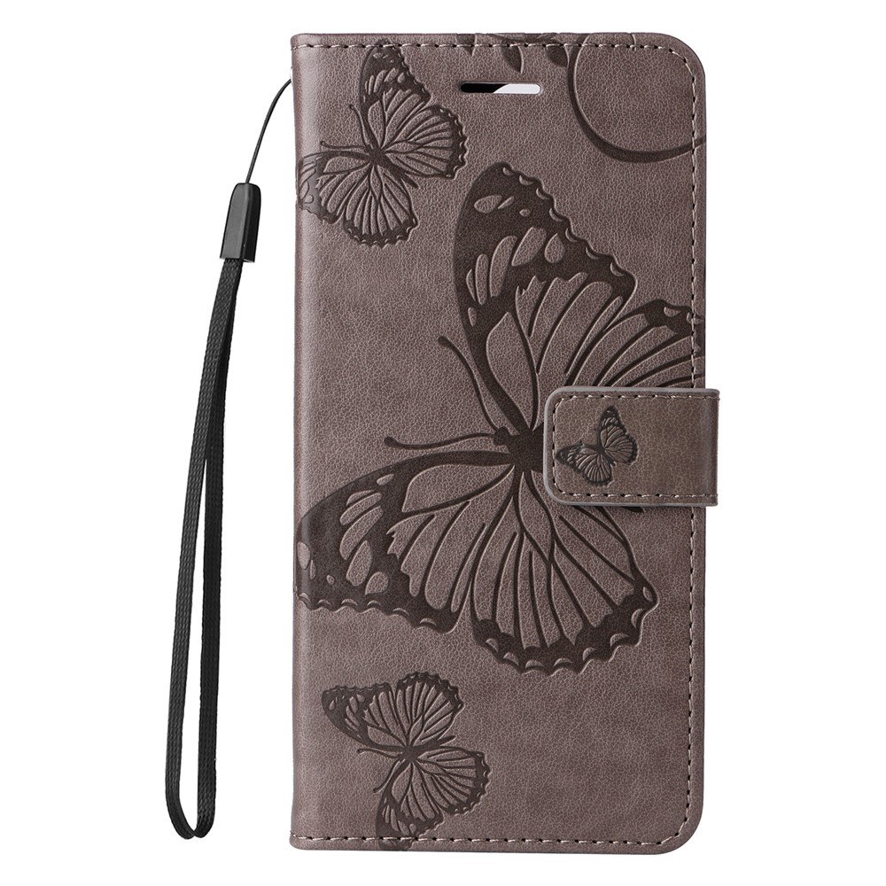  Honor Magic7 Lite Fodral Med Fjäril Tryck Grå