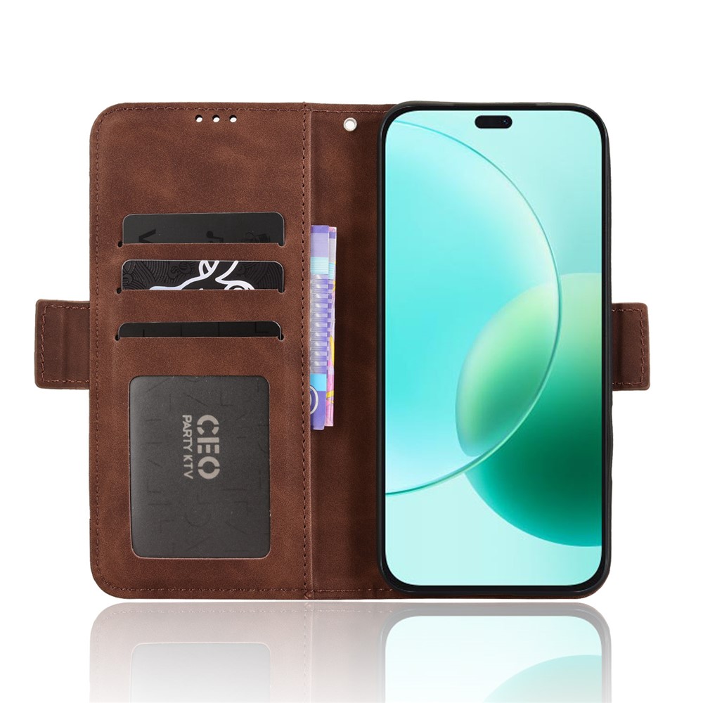  Honor 400 Lite Fodral Med Avtagbart Kortfodral Brun