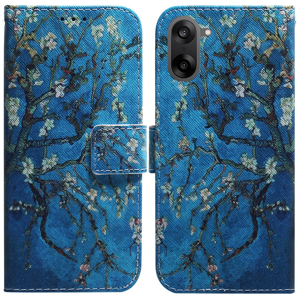  OnePlus Nord CE5 Fodral Med Tryck Peach Blossom