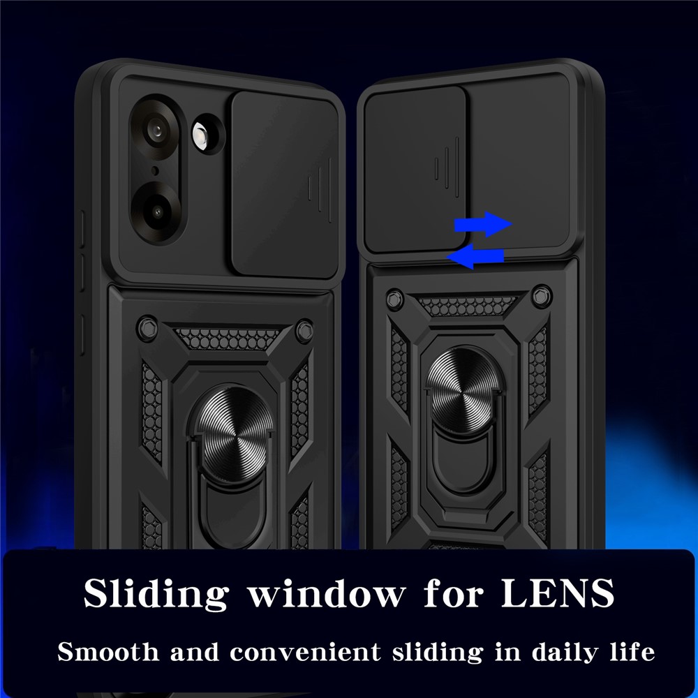 AMORUS AMORUS OnePlud Nord CE5 Skal Hybrid Ring Svart