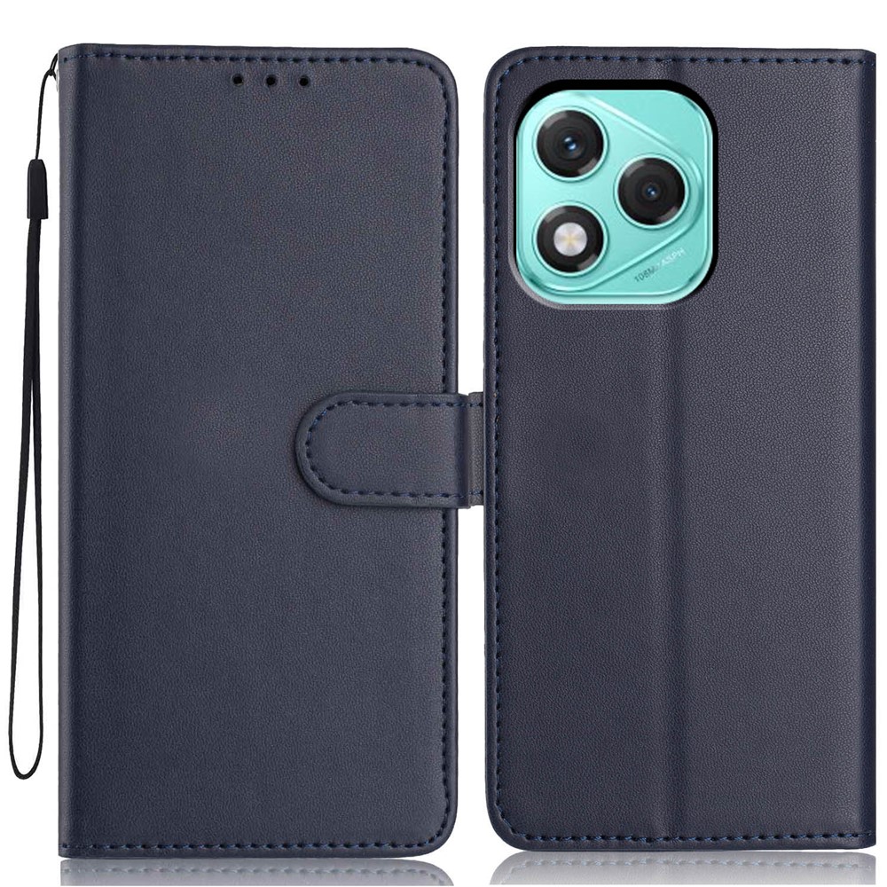  Honor 400 Lite Plånboksfodral Läder Blå