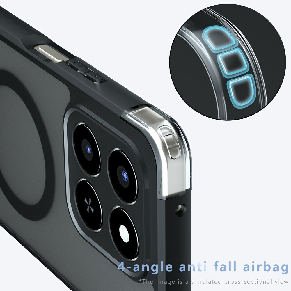  Honor 400 Smart Skal MagSafe Hybrid Svart