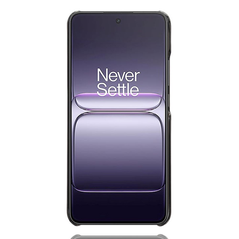  OnePlus Nord CE5 Läderbelagt Skal Med Kortfack Svart