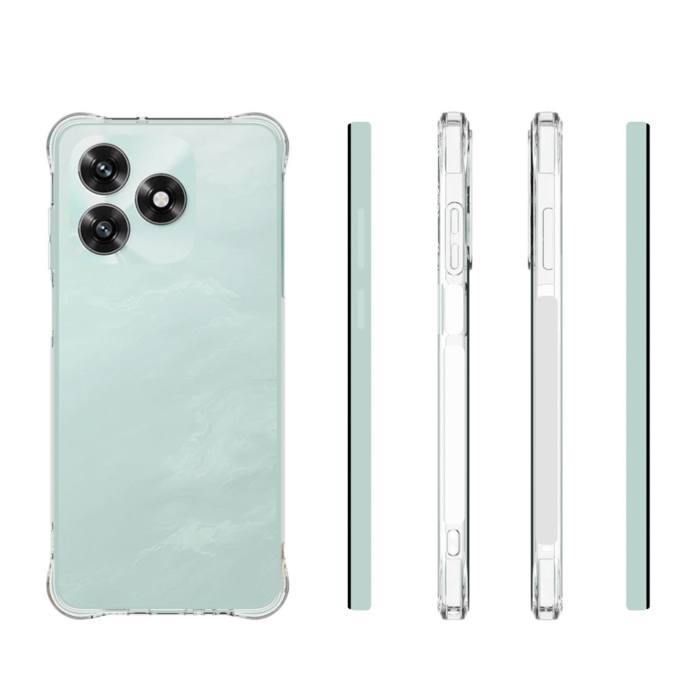 WANLONFENG WANLONFENG Honor X5c Plus Skal TPU Transparent