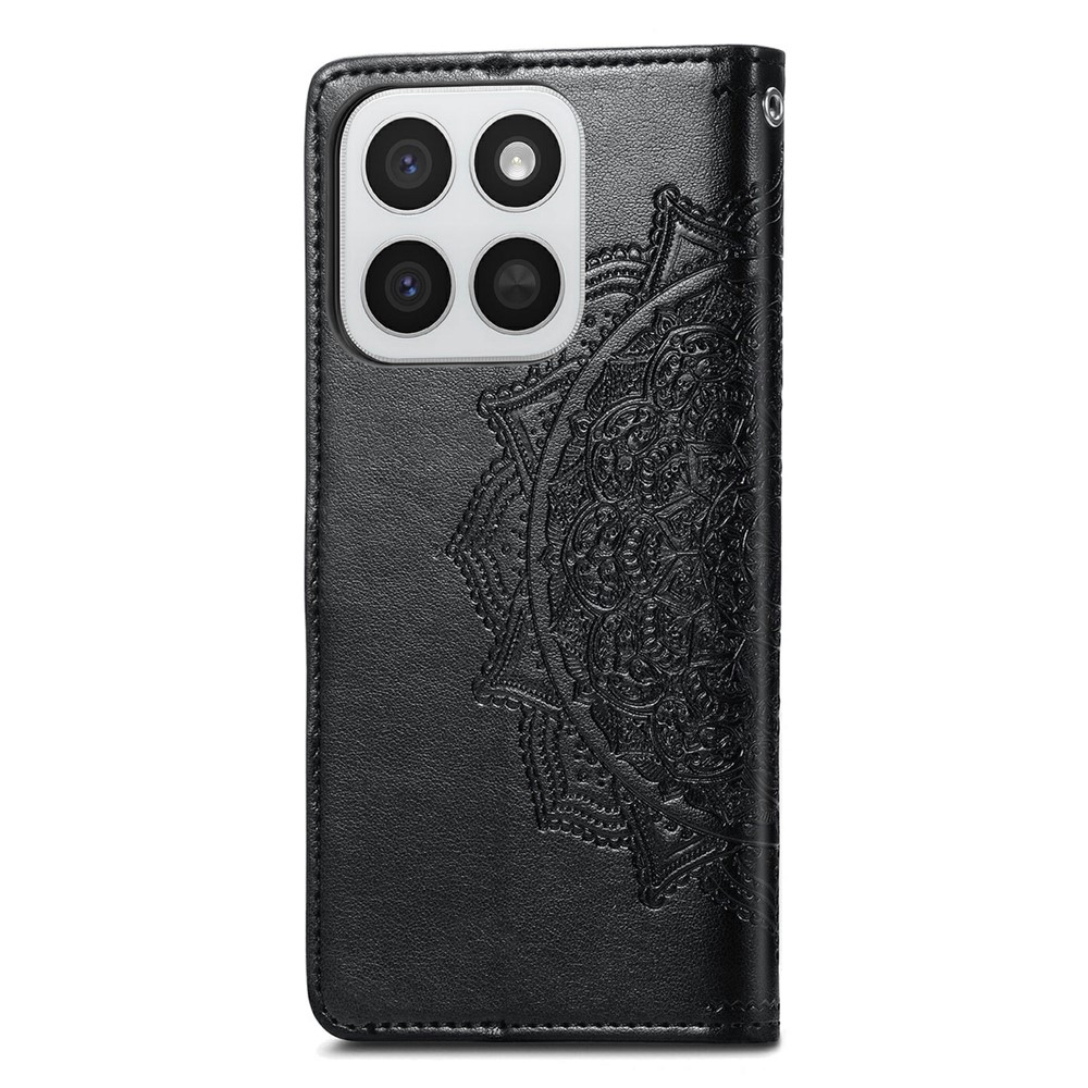  Honor 400 Smart Fodral Mandala Läder Svart