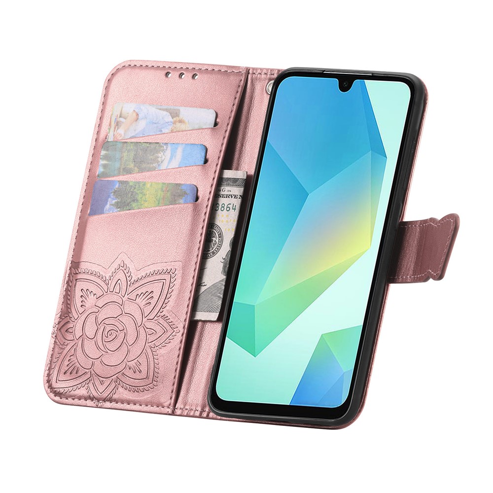  Honor 400 Smart Fodral Med Fjäril Tryck Roséguld