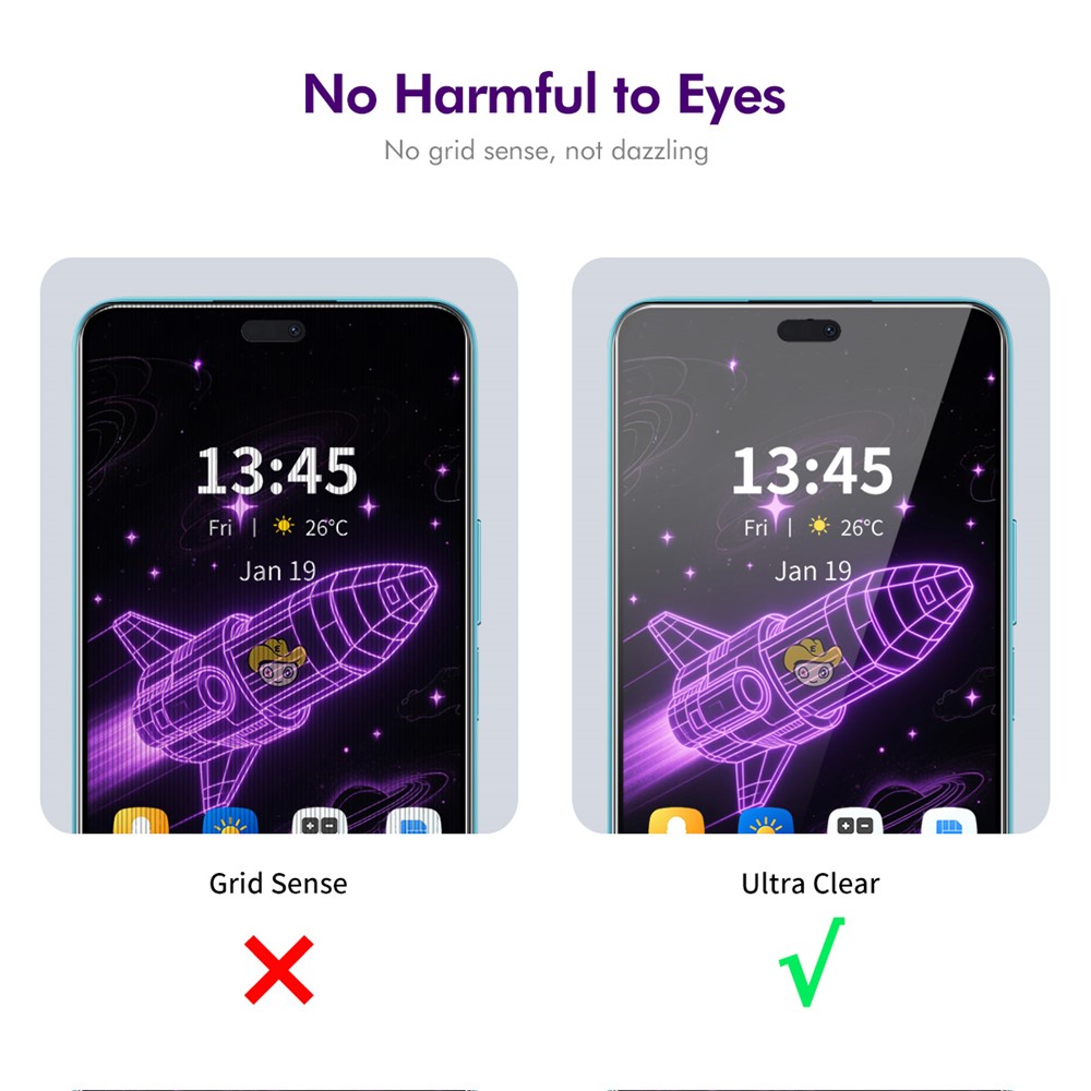 ENKAY ENKAY Honor 400 Lite Skärmskydd Heltäckande Privacy