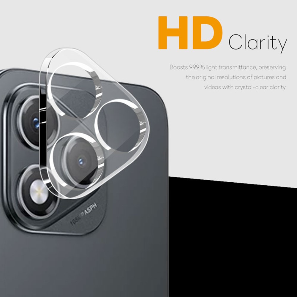 NORTHJO NORTHJO Honor 400 Lite 2-PACK Linsskydd Härdat Glas Transparent