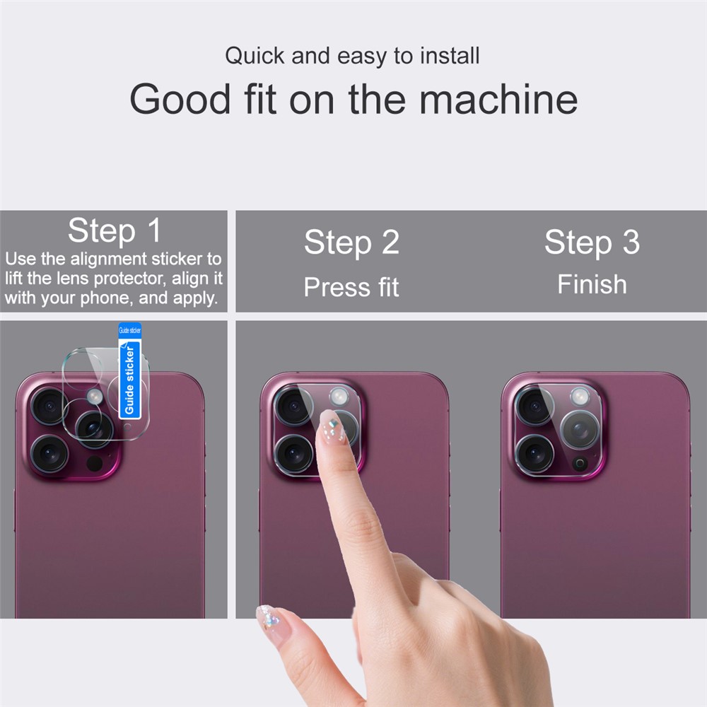 IMAK IMAK Honor 400 Smart Linsskydd Härdat Glas Transparent
