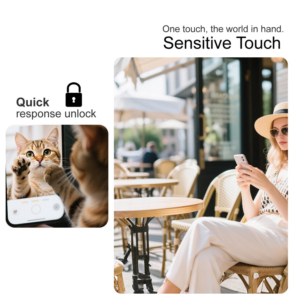 IMAK IMAK Honor 400 Smart Skärmskydd Heltäckande Härdat Glas