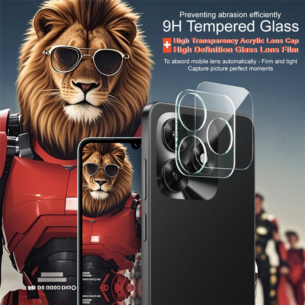 IMAK IMAK Honor X5c Plus Linsskydd Härdat Glas Transparent