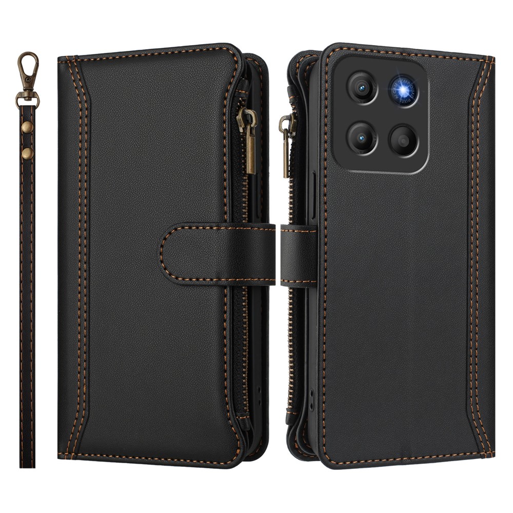  Motorola Moto G15 / G15 Power Fodral Multifunktionellt Läder