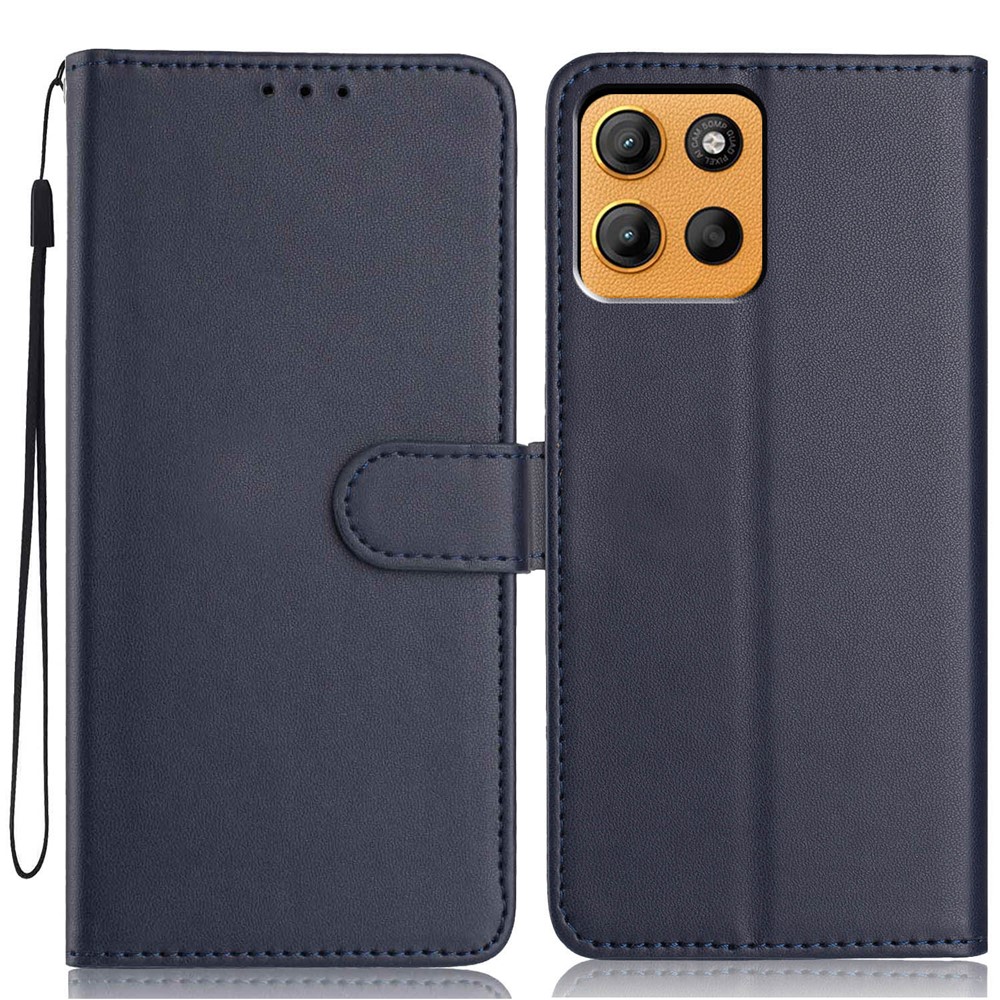 Motorola Moto G15 / G15 Power Fodral Läder Blå