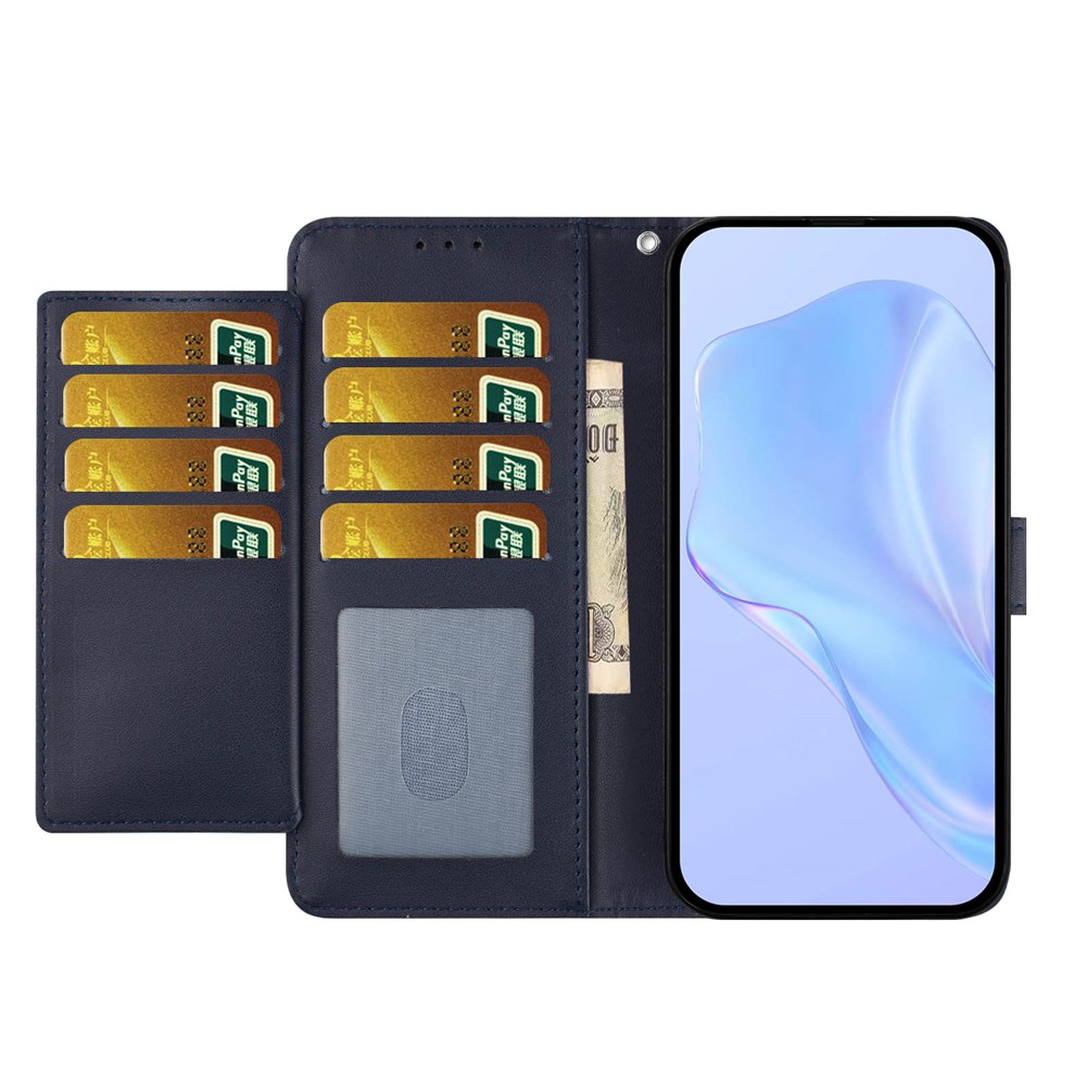  Motorola Moto G15 / G15 Power Fodral Läder Blå