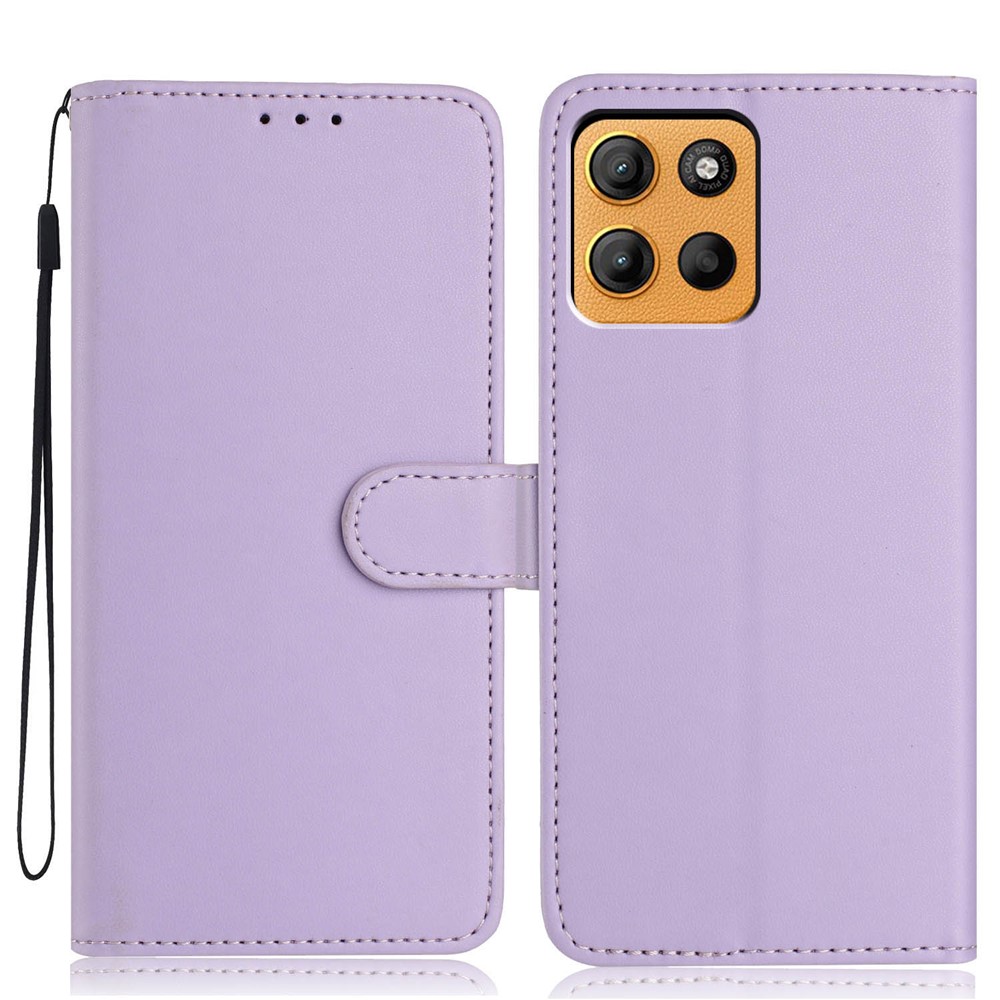  Motorola Moto G15 / G15 Power Fodral Läder Lila