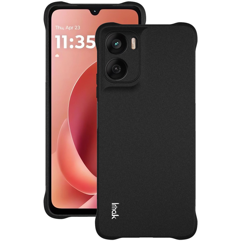 IMAK IMAK Moto G06/G06 Power Skal TPU AirBag Shockproof Svart