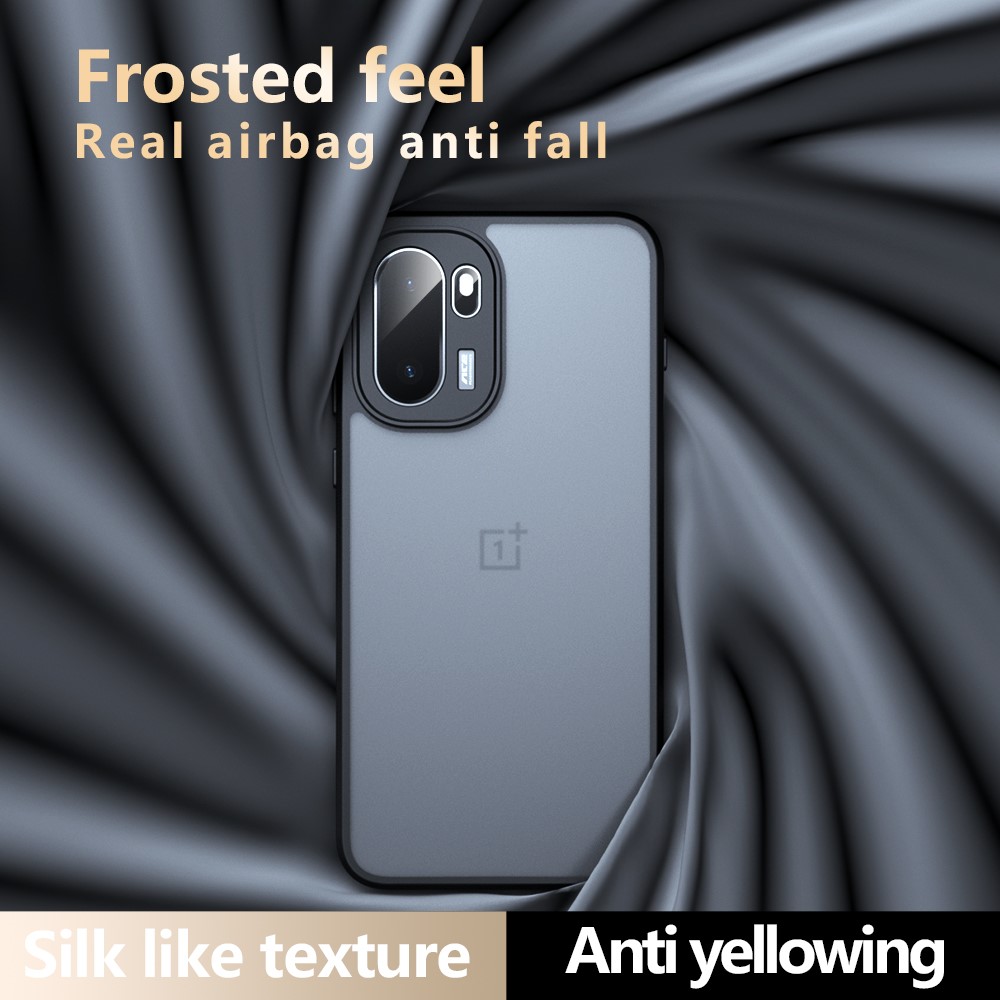  OnePlus 15R Skal Hybrid Matt Transparent / Svart