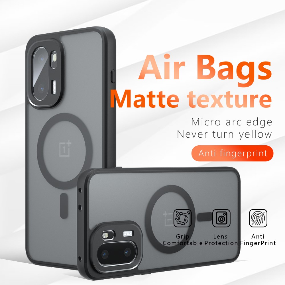  OnePlus 15R Skal MagSafe Hybrid Matt Svart