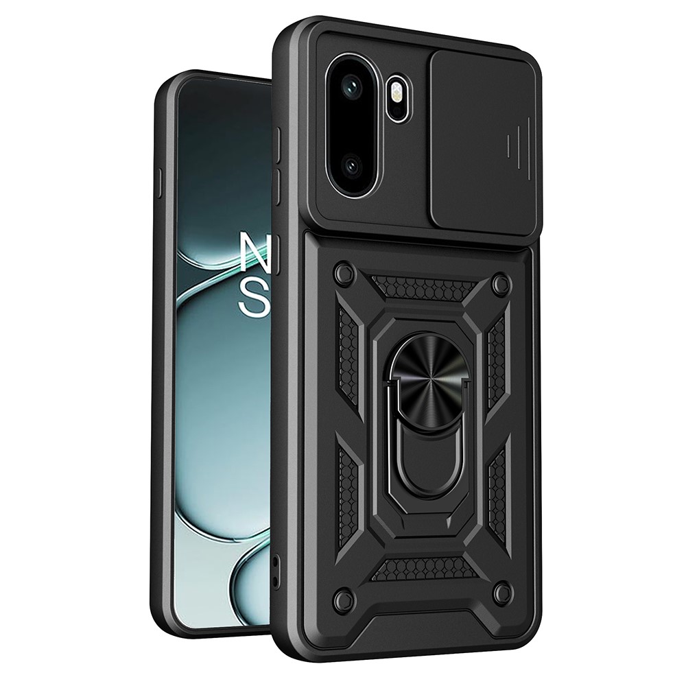  OnePlus 15R Skal CamShield Ring Hybrid Svart