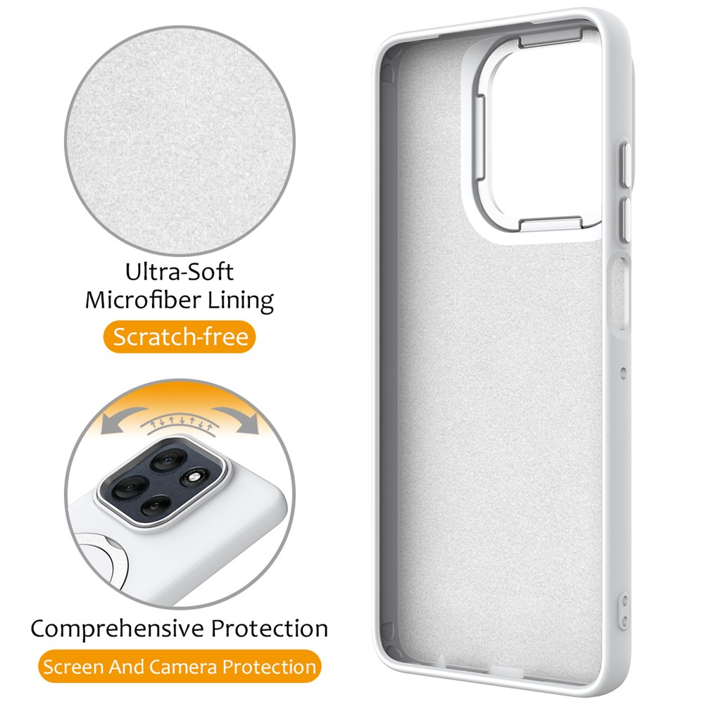  Motorola Edge 70 Skal MagSafe Kickstand Hybrid Vit